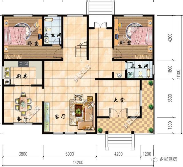 幾套款式新穎的農(nóng)村別墅設(shè)計(jì)圖，現(xiàn)在的農(nóng)村別墅再也不像以前那樣單一了