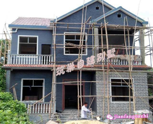 精選二層農(nóng)村自建別墅全套設(shè)計(jì)圖，帶有客戶建房真實(shí)案例