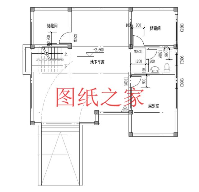 農(nóng)村四層別墅設(shè)計(jì)圖，層數(shù)多，空間大，適合人口多的家庭