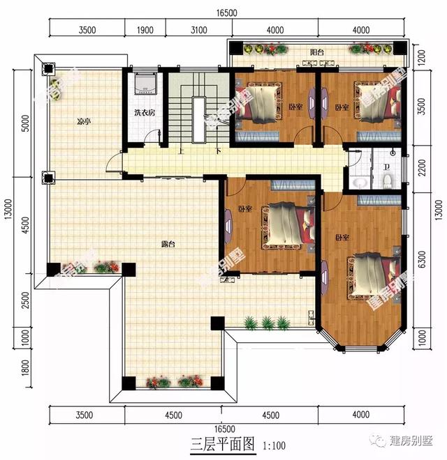 2款三層別墅設(shè)計(jì)圖，這兩棟別墅建了肯定不止讓你一般的驕傲