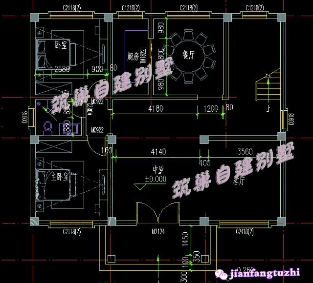 3套三層農(nóng)村別墅戶型設(shè)計(jì)圖帶外觀圖，簡(jiǎn)約大方，這樣的設(shè)計(jì)包你滿意