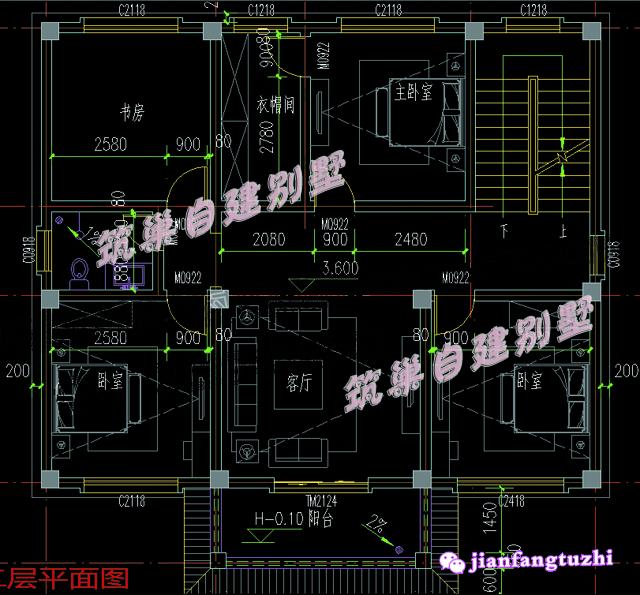 3套三層農(nóng)村別墅戶型設(shè)計(jì)圖帶外觀圖，簡(jiǎn)約大方，這樣的設(shè)計(jì)包你滿意