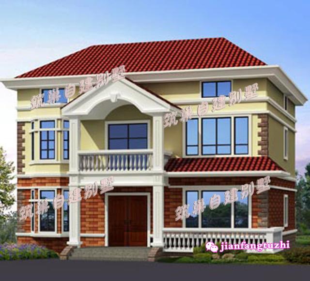 3套三層農(nóng)村別墅戶型設(shè)計(jì)圖帶外觀圖，簡(jiǎn)約大方，這樣的設(shè)計(jì)包你滿意