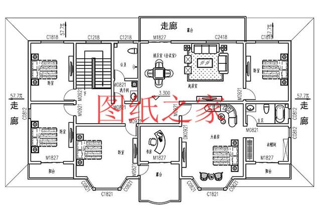 6套耐看又實用農村二層別墅設計圖，看看符合你的審美么