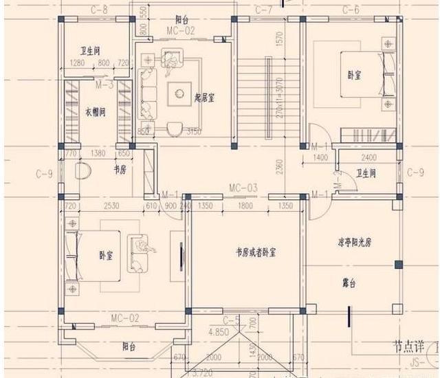 5+1的房間布局非常適合農(nóng)村家庭，今天推薦這兩款設(shè)計(jì)方案就挺不錯(cuò)的