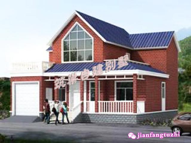 一層半農(nóng)村自建別墅設(shè)計(jì)圖，可以拿回家給父母盡盡孝心了