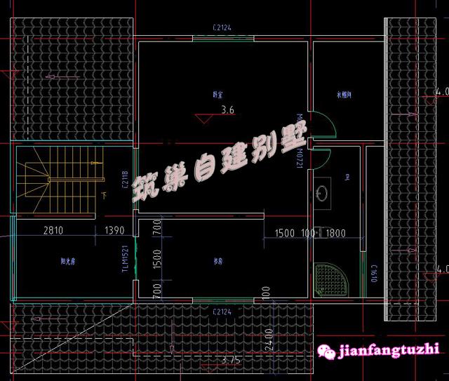 一層半農(nóng)村自建別墅設(shè)計(jì)圖，可以拿回家給父母盡盡孝心了