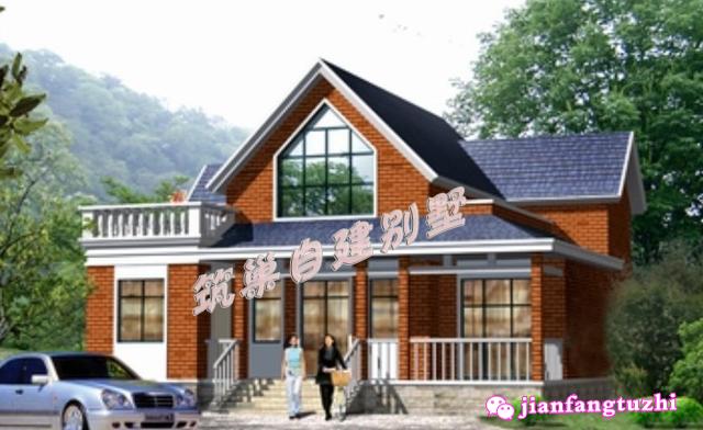 一層半農(nóng)村自建別墅設(shè)計(jì)圖，可以拿回家給父母盡盡孝心了