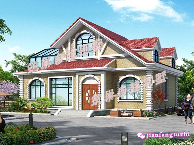 一層半農(nóng)村自建別墅設(shè)計(jì)圖，可以拿回家給父母盡盡孝心了