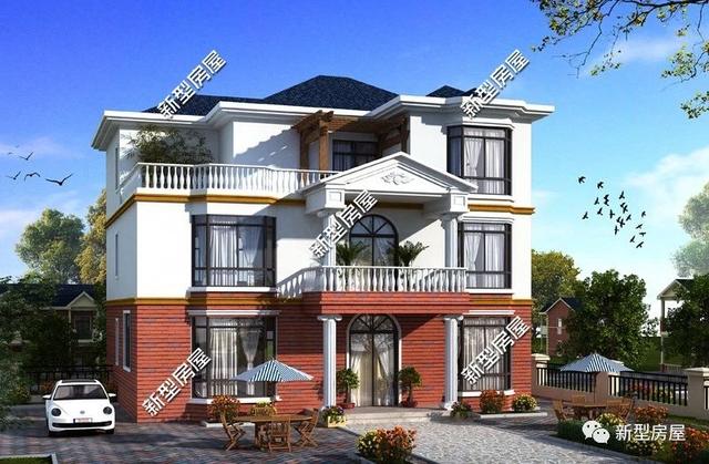 10套歐式別墅設(shè)計(jì)圖紙，隨便挑隨便選，這么多戶型還怕沒有喜歡的么？