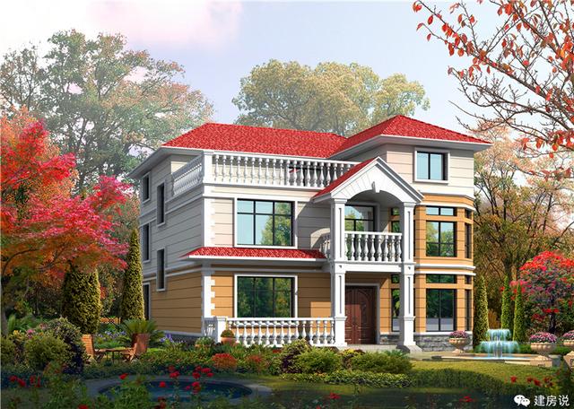 18款農(nóng)村別墅設(shè)計施工圖，建棟好房子，娶媳婦也容易