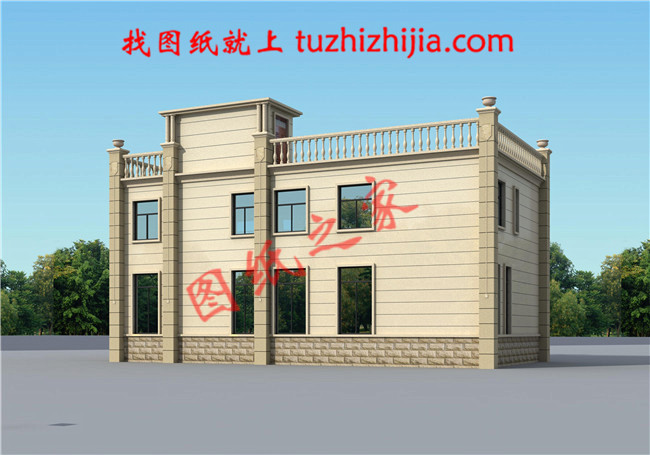 超好看的平頂二層樓圖片大全，比坡屋頂更經(jīng)濟(jì)實(shí)惠！