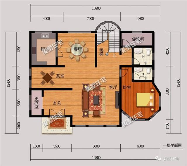 無院子不別墅，兩款帶院子的三層別墅設計圖