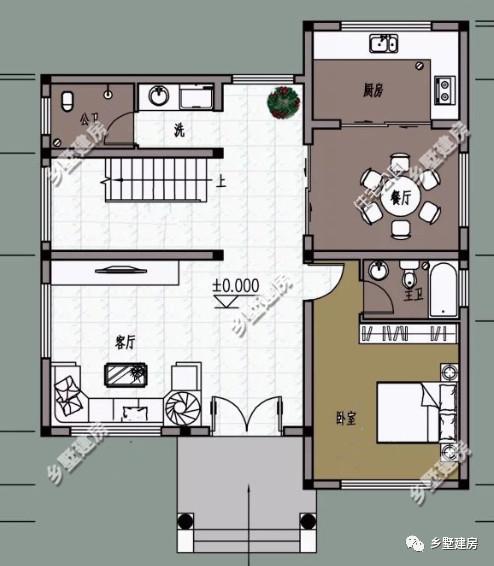 設(shè)計(jì)的美到不行的農(nóng)村別墅設(shè)計(jì)圖，城里人看了都要羨慕