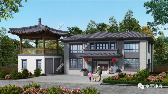 設(shè)計(jì)的美到不行的農(nóng)村別墅設(shè)計(jì)圖，城里人看了都要羨慕