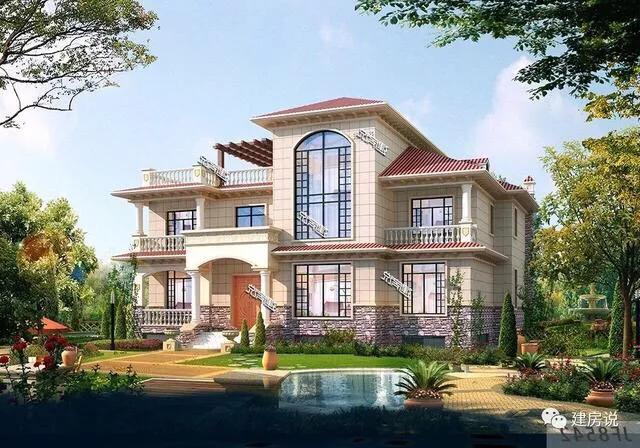今日推薦別墅設(shè)計(jì)圖，家里有宅基地的建起來(lái)了