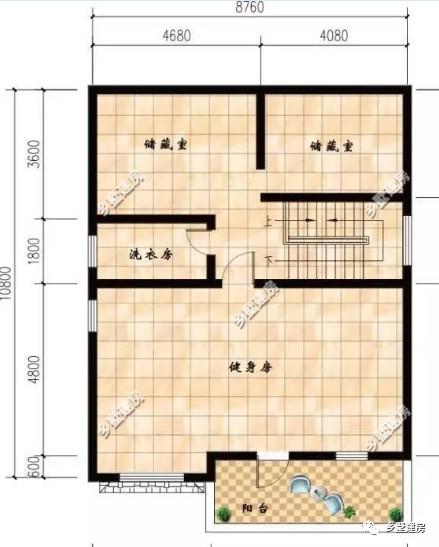 兩棟小開間農(nóng)村別墅設(shè)計(jì)圖，檔次看起來都不低