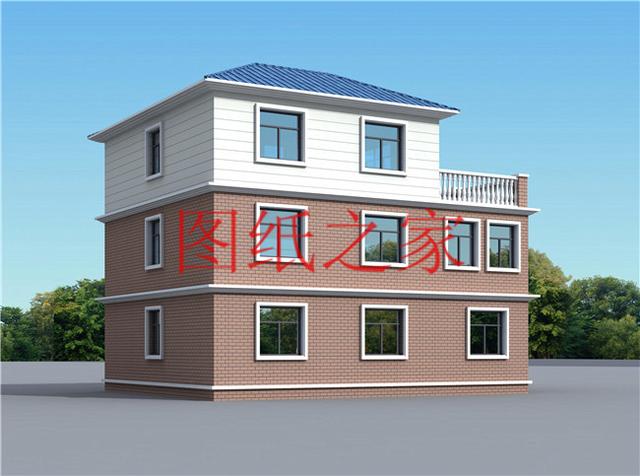 5款農(nóng)村三層自建房設(shè)計(jì)圖，美觀大方又精致，誰建誰羨慕