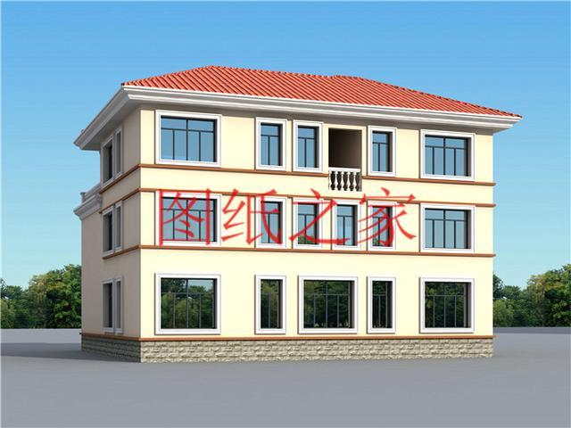 5款農(nóng)村三層自建房設(shè)計(jì)圖，美觀大方又精致，誰建誰羨慕