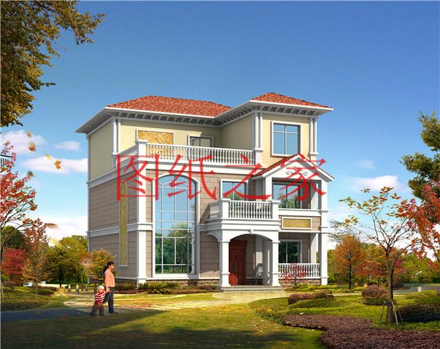 5款農(nóng)村三層自建房設(shè)計(jì)圖，美觀大方又精致，誰建誰羨慕