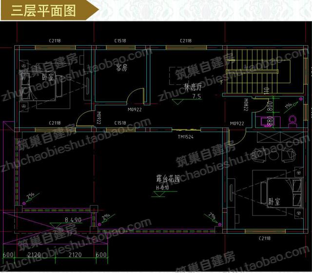 分享3款占地面積160平農(nóng)村自建房圖紙（附設(shè)計施工圖），設(shè)計的十分合理