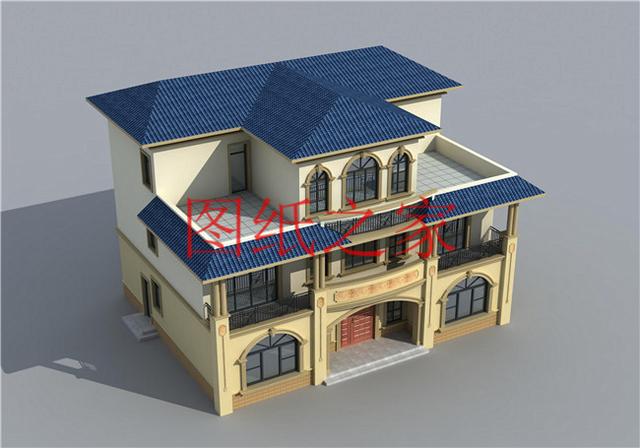 6款農(nóng)村三層別墅設(shè)計圖，建房子最重要的是實用性