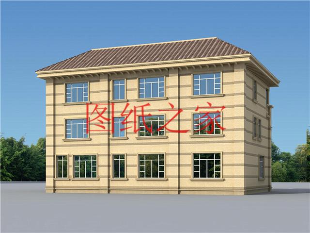 6款農(nóng)村三層別墅設(shè)計圖，建房子最重要的是實用性