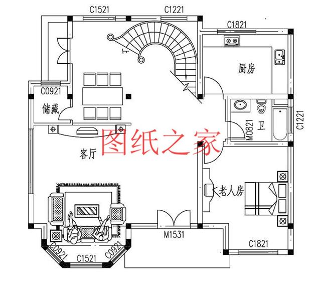6款農(nóng)村三層別墅設(shè)計圖，建房子最重要的是實用性