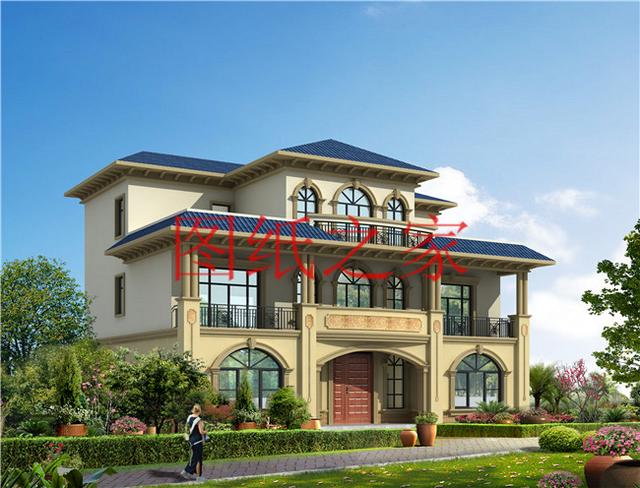 6款農(nóng)村三層別墅設(shè)計圖，建房子最重要的是實用性