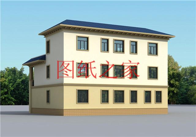 6款農(nóng)村三層別墅設(shè)計圖，建房子最重要的是實用性