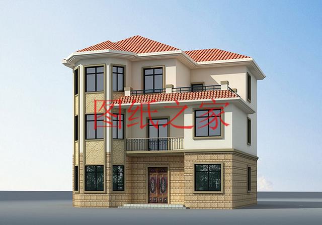 6款農(nóng)村三層別墅設(shè)計圖，建房子最重要的是實用性