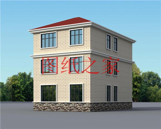 6款農(nóng)村三層別墅設(shè)計圖，建房子最重要的是實用性