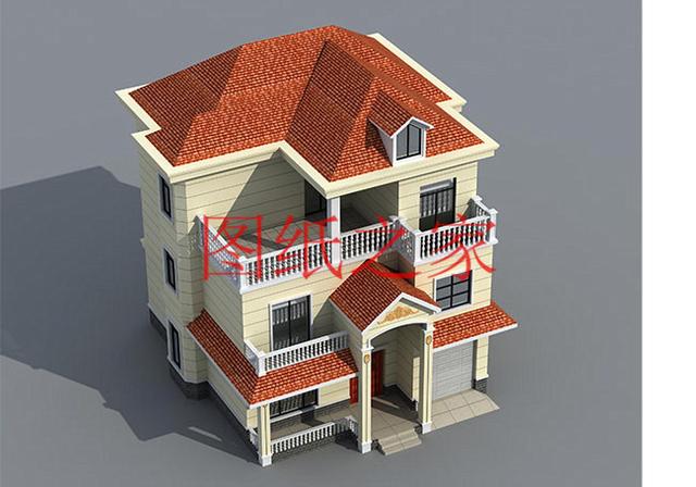 6款農(nóng)村三層別墅設(shè)計圖，建房子最重要的是實用性