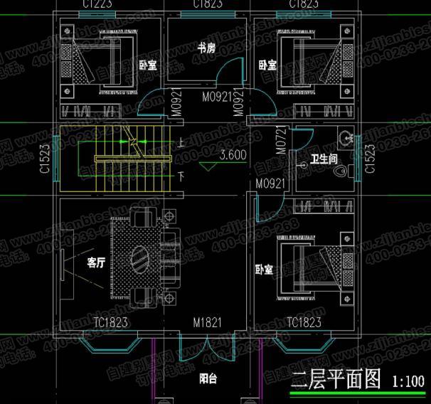 3款占地面積約110平農村自建房全套設計施工效果圖，建房子適合自己最好