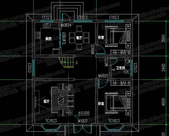 3款占地面積約110平農村自建房全套設計施工效果圖，建房子適合自己最好