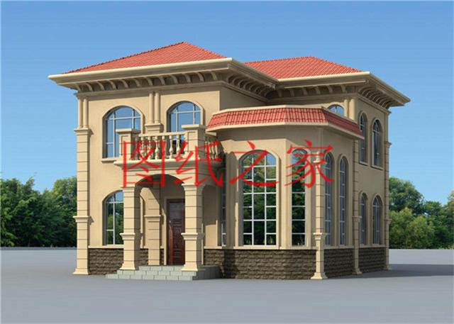 5款農(nóng)村二層自建房設(shè)計(jì)圖，外觀漂亮，結(jié)構(gòu)合理