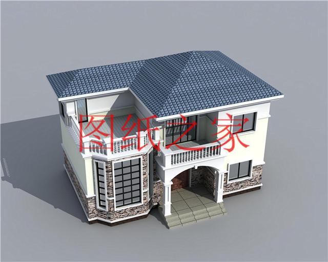 5款農(nóng)村二層自建房設(shè)計(jì)圖，外觀漂亮，結(jié)構(gòu)合理