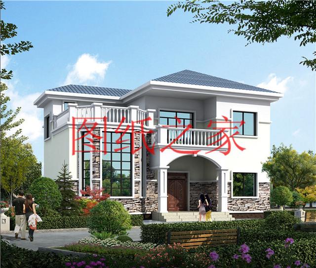 5款農(nóng)村二層自建房設(shè)計(jì)圖，外觀漂亮，結(jié)構(gòu)合理