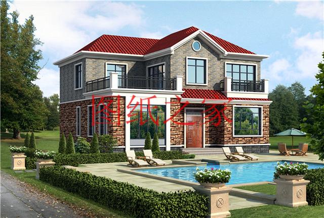 5款農(nóng)村二層自建房設(shè)計(jì)圖，外觀漂亮，結(jié)構(gòu)合理