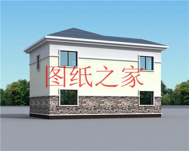 5款農(nóng)村二層自建房設(shè)計(jì)圖，外觀漂亮，結(jié)構(gòu)合理