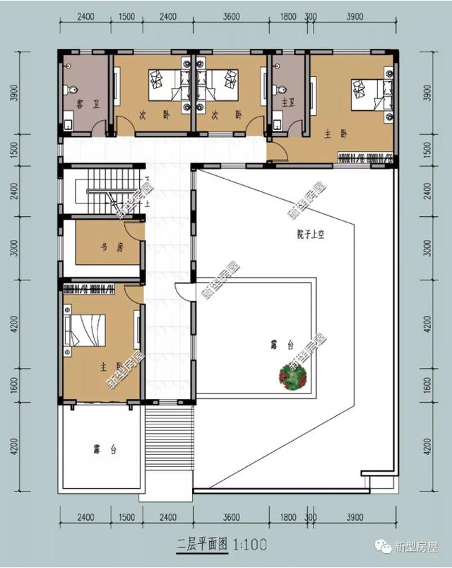 6套占地300平的中式別墅設(shè)計圖紙，分享給正準備建房的朋友們