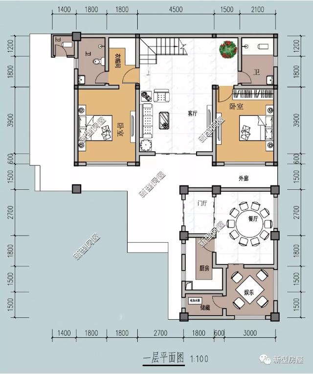 6套占地300平的中式別墅設(shè)計圖紙，分享給正準備建房的朋友們