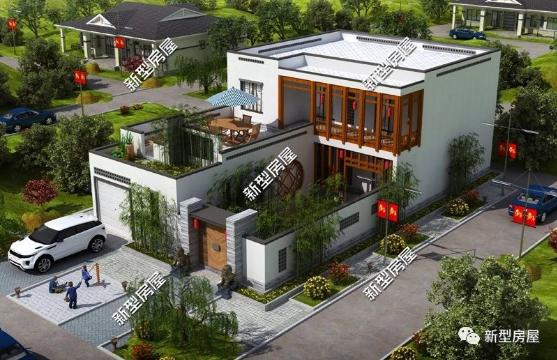 6套占地300平的中式別墅設(shè)計圖紙，分享給正準備建房的朋友們