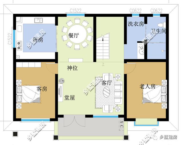 想建房？推薦一款農(nóng)村自建房設(shè)計(jì)圖附裝修樣圖