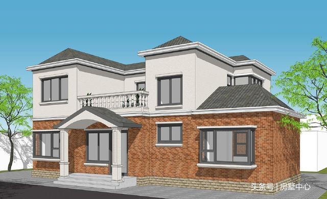 宅基地小也可以建出好房子，這款10X15米別墅設計圖分享給你