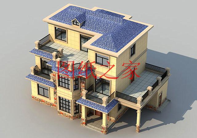 5套農(nóng)村三層別墅設(shè)計(jì)圖，挑一套來建，盡情享受別人羨慕的目光