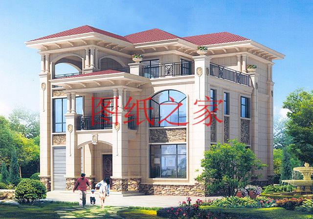 5套農(nóng)村三層別墅設(shè)計(jì)圖，挑一套來建，盡情享受別人羨慕的目光