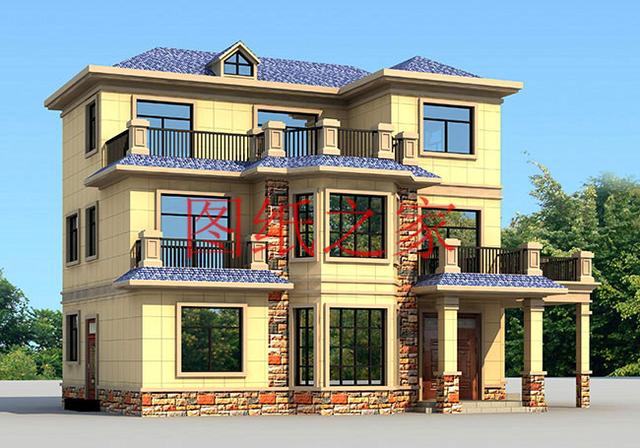 5套農(nóng)村三層別墅設(shè)計(jì)圖，挑一套來建，盡情享受別人羨慕的目光