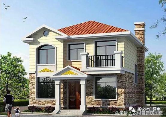 推薦3款占地面積小的農村別墅設計圖，顏值絲毫不遜色于豪華別墅