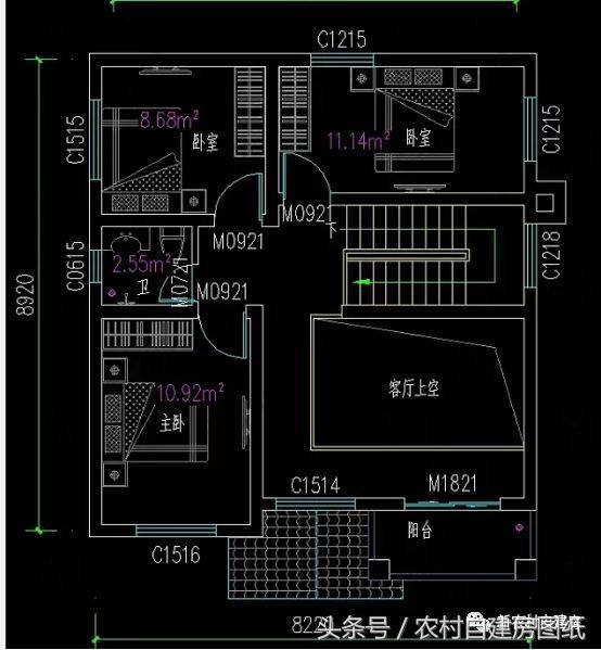 推薦3款占地面積小的農村別墅設計圖，顏值絲毫不遜色于豪華別墅